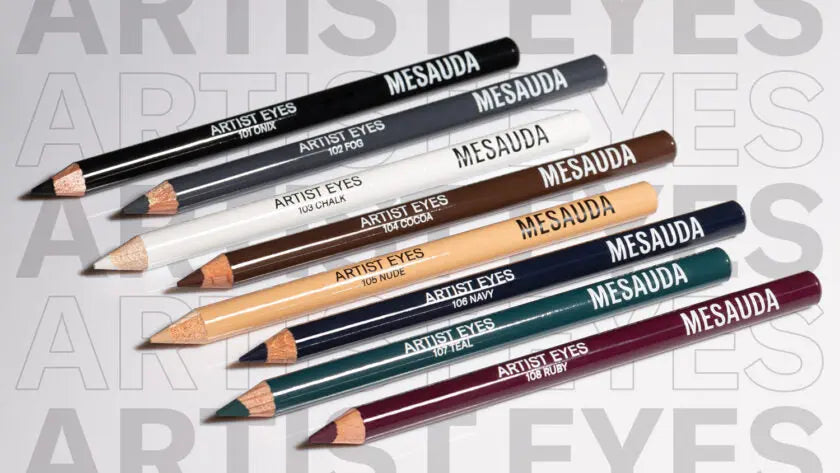 Le nuove matite occhi The Artist saranno i tuoi alleati ideali per un make-up colorato e di tendenza MESAUDA